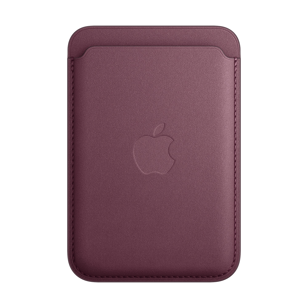 Cartera Apple iPhone MagSafe FineWoven Rojo Mora                      
