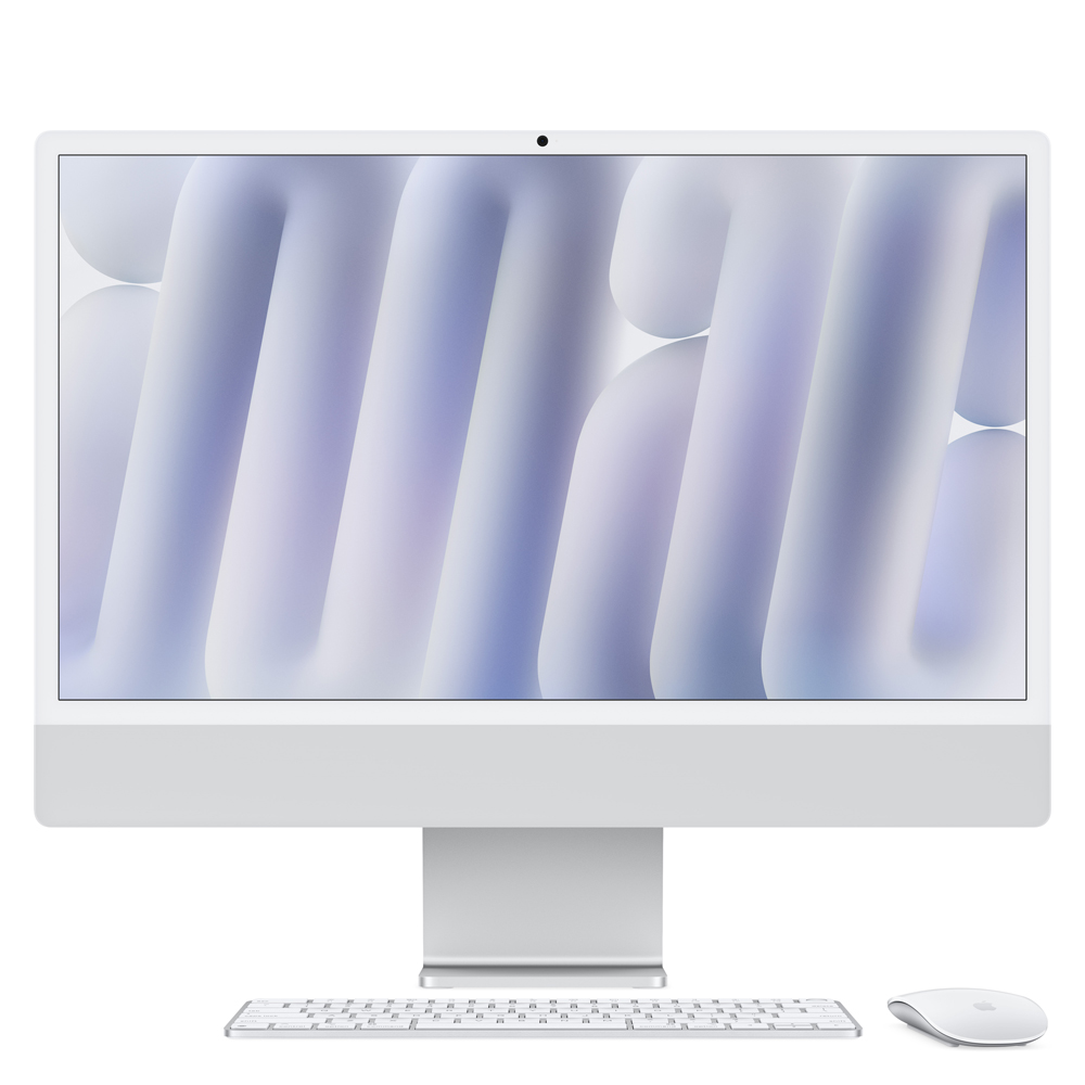 iMac 24" MWUU3E/A Chip M4 CPU10 GPU10 16GB 256GB Plata                
