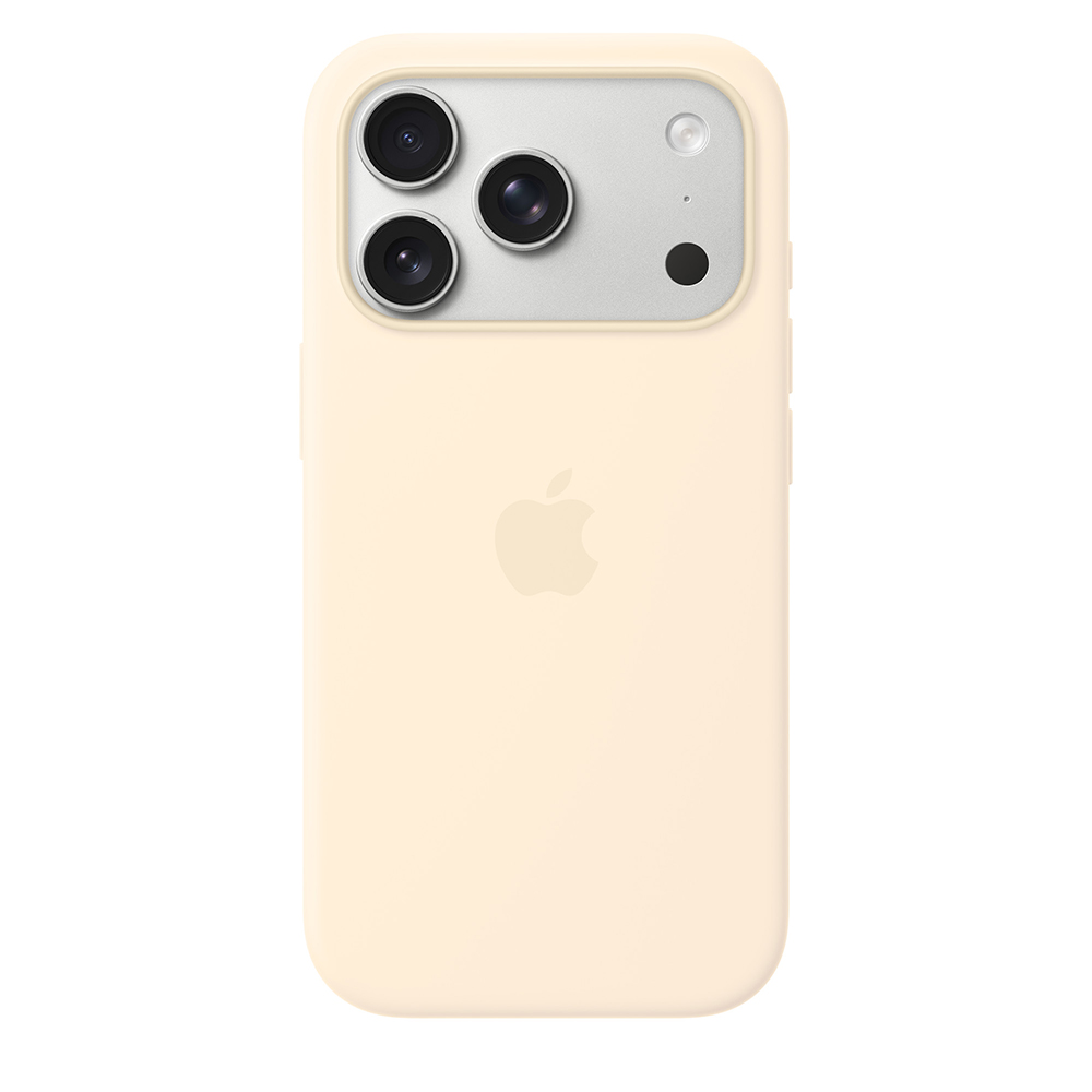 Funda Apple iPhone 17 Pro Silicon MagSafe Vainilla                    