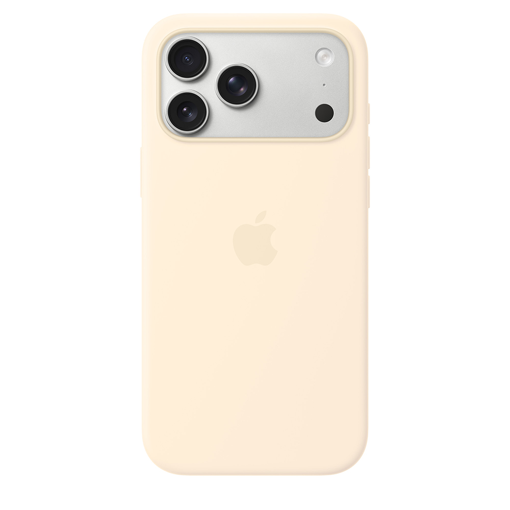Funda Apple iPhone 17 Pro Max Silicon MagSafe Vainilla                